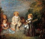 Heureux age. Age dor, Jean-Antoine Watteau